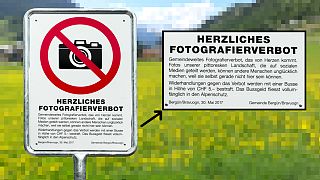 A svájci város, ahol tilos fényképezni