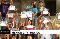 Meksika'da sessiz protesto