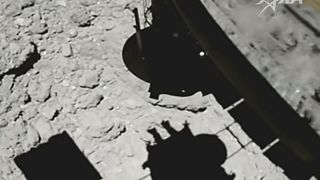Watch Japan's Hayabusa 2 spacecraft touch down on an asteroid