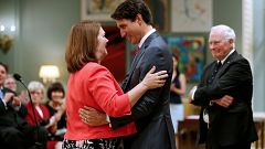 Image: Jane Philpott and Canadian Prime Minister Justin Trudeau