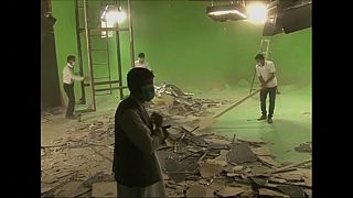 أضرار مادية جسيمة تلحق بالتلفزيون الأفغاني جراء اعتداء كابول