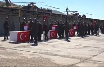 Турция: похороны погибших военных
