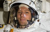 Return to earth for France's astronaut photographer