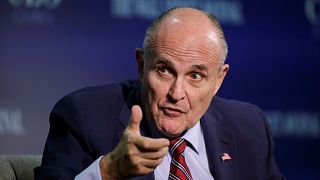 Image: Rudy Giuliani speaks at the Wall Street Journal CEO Council in Washi