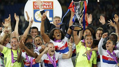 Kadınlar Şampiyonlar Ligi Kupası Lyon'un
