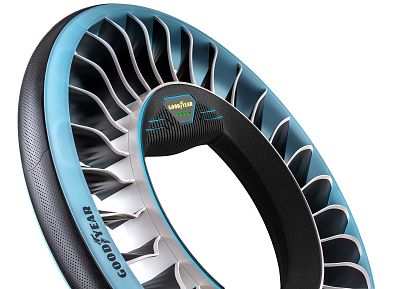 The Goodyear AERO concept tire for flying cars.