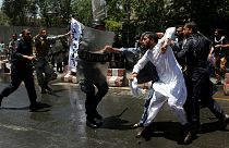 پوشش زنده ناآرامی‌های کابل