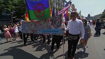 Desfile anual del orgullo gitano en la República checa