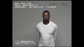 Gözaltındaki Tiger Woods'un alkol testi görüntüleri