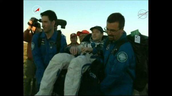 Spazio: atterrata la Soyuz Spazio: atterrata la Soyuz