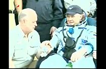 رائدا فضاء روسي وفرنسي  يعودان إلى الأرض