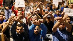 تواصل المظاهرت المطالبة بالإفراج عن الزفزافي في الحسيمة
