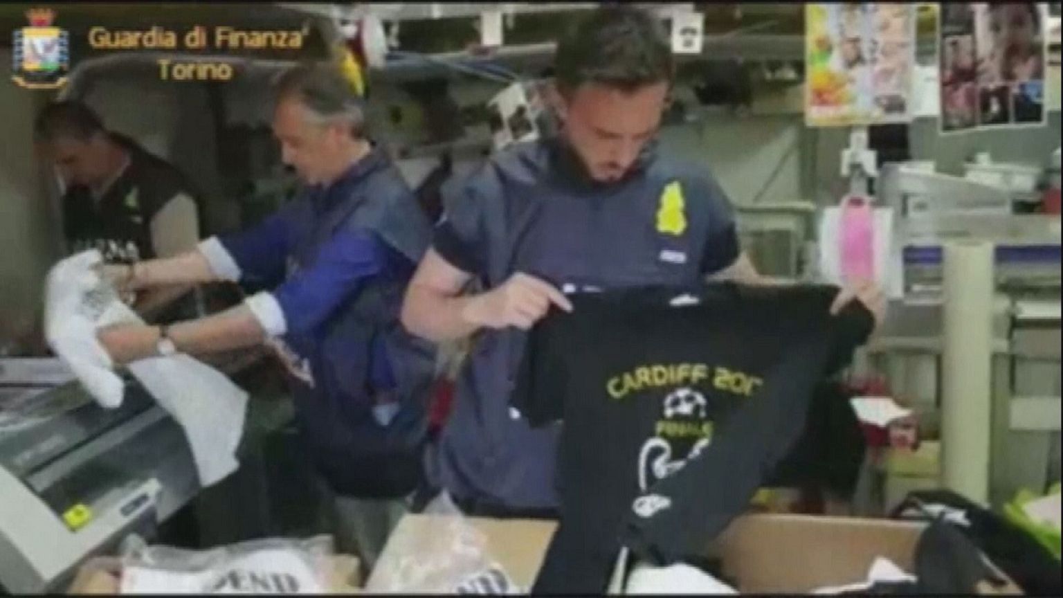 Olasz csalók is a cardiffi BL-döntőre készültek