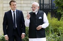Macron und Modi wollen Mutter Erde schützen
