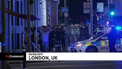 Saldırıdan sonra Londra sokakları