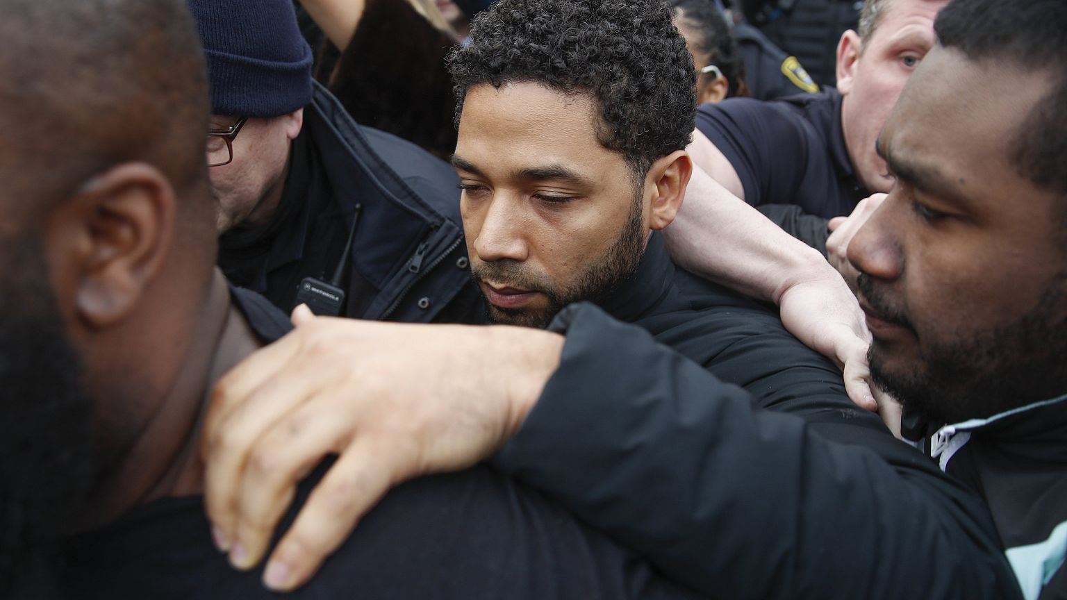 Image: Jussie SMollett Bond Hearing