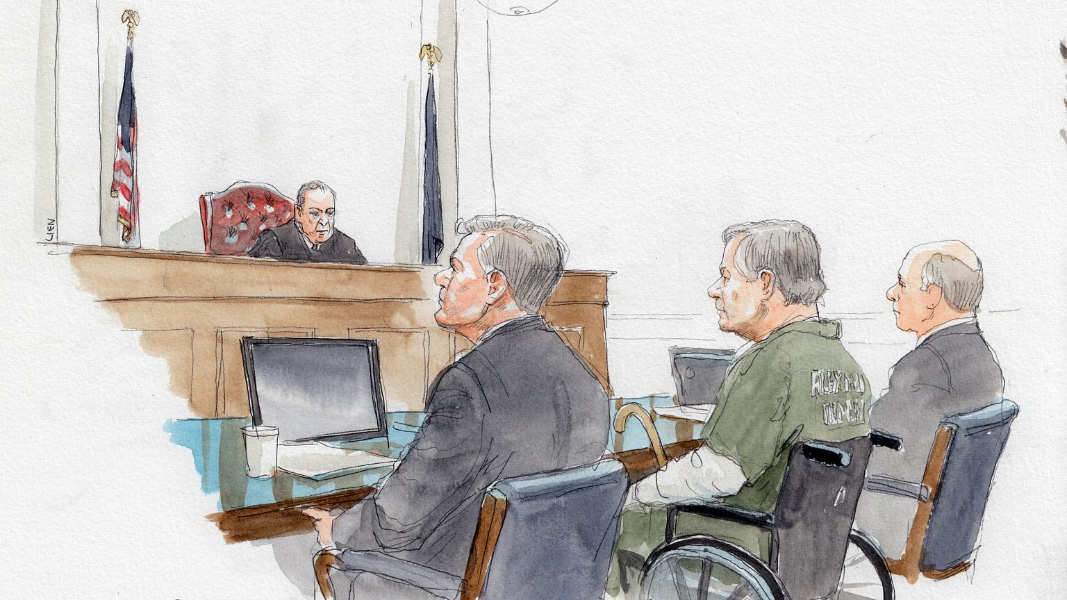 Manafort's wheelchair (and other factors) might have helped