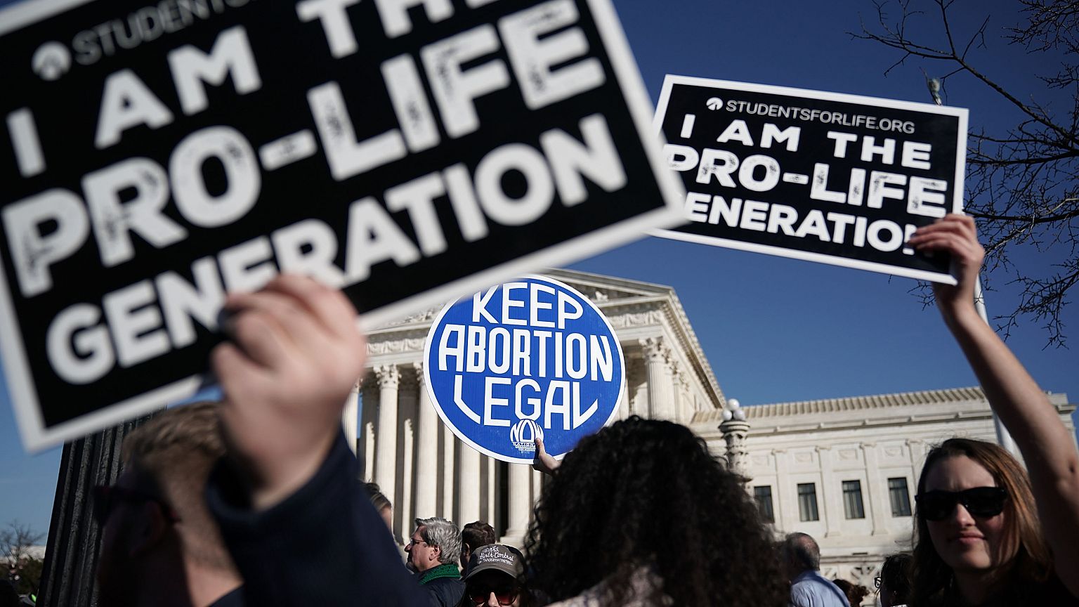 Image: Pro-life activists