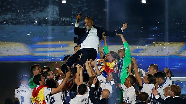 Party time for Real Madrid Party time for Real Madrid