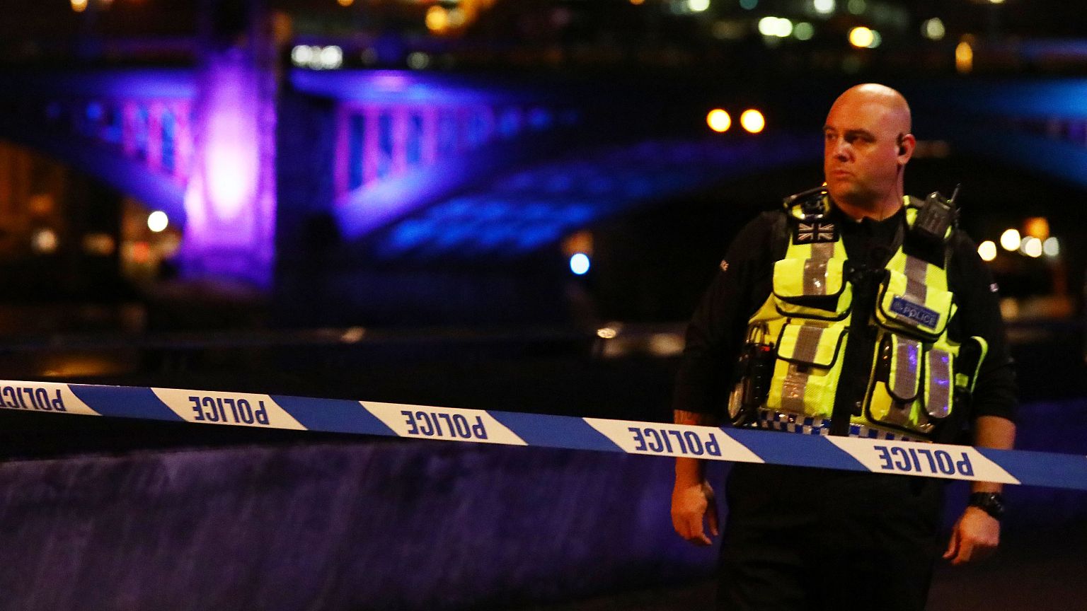 Officer tackled London attackers armed with only a baton