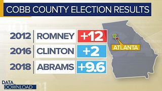 This Atlanta suburb could flip Georgia blue