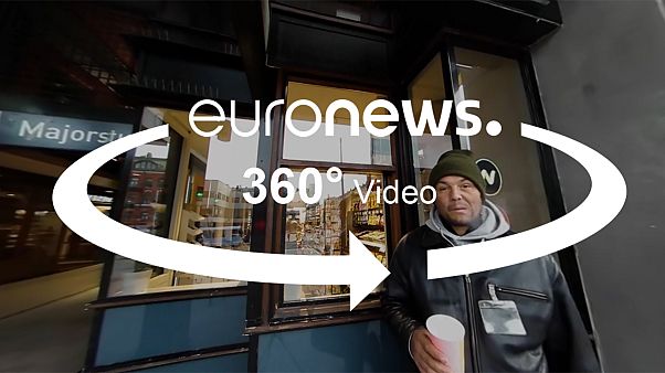 Egy romániai Fedél Nélkül-árus napja Oslóban - 360-as videóval Egy romániai Fedél Nélkül-árus napja Oslóban - 360-as videóval