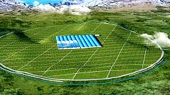 China baut Riesenobservatorium für kosmische Strahlung