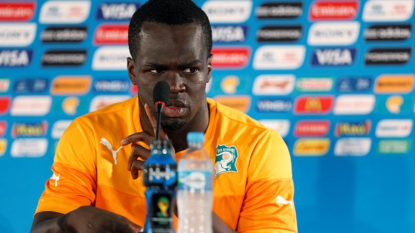 Elhunyt Cheick Tioté elefántcsontparti labdarúgó Elhunyt Cheick Tioté elefántcsontparti labdarúgó