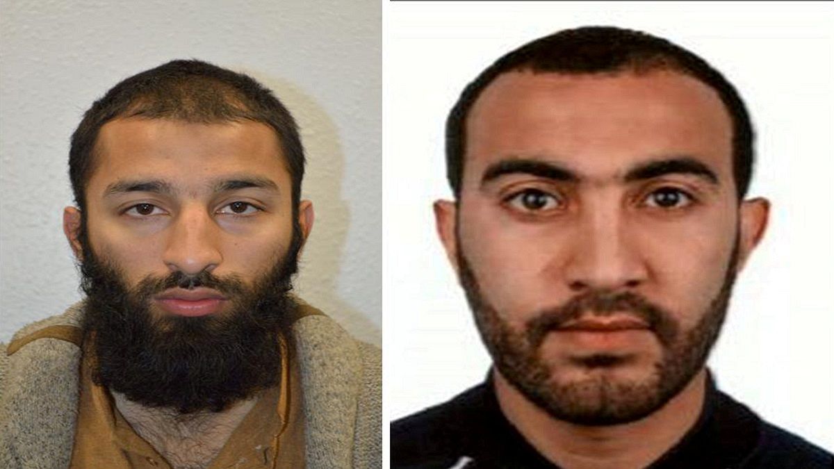 Police name two London Bridge attackers