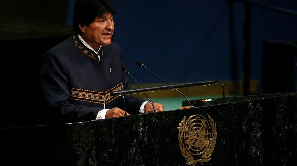 Evo Morales: "USA wollen an Venezuelas Öl" Evo Morales: "USA wollen an Venezuelas Öl"