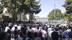 سومین روز اعتصاب کارگران نیشکر هفت تپه