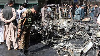انفجار مقابل مسجد هرات افغانستان دستکم ۷ کشته برجا گذاشت