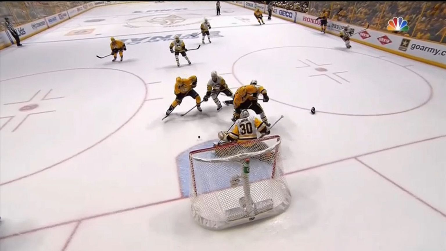 NHL : les Predators fondent sur les Penguins