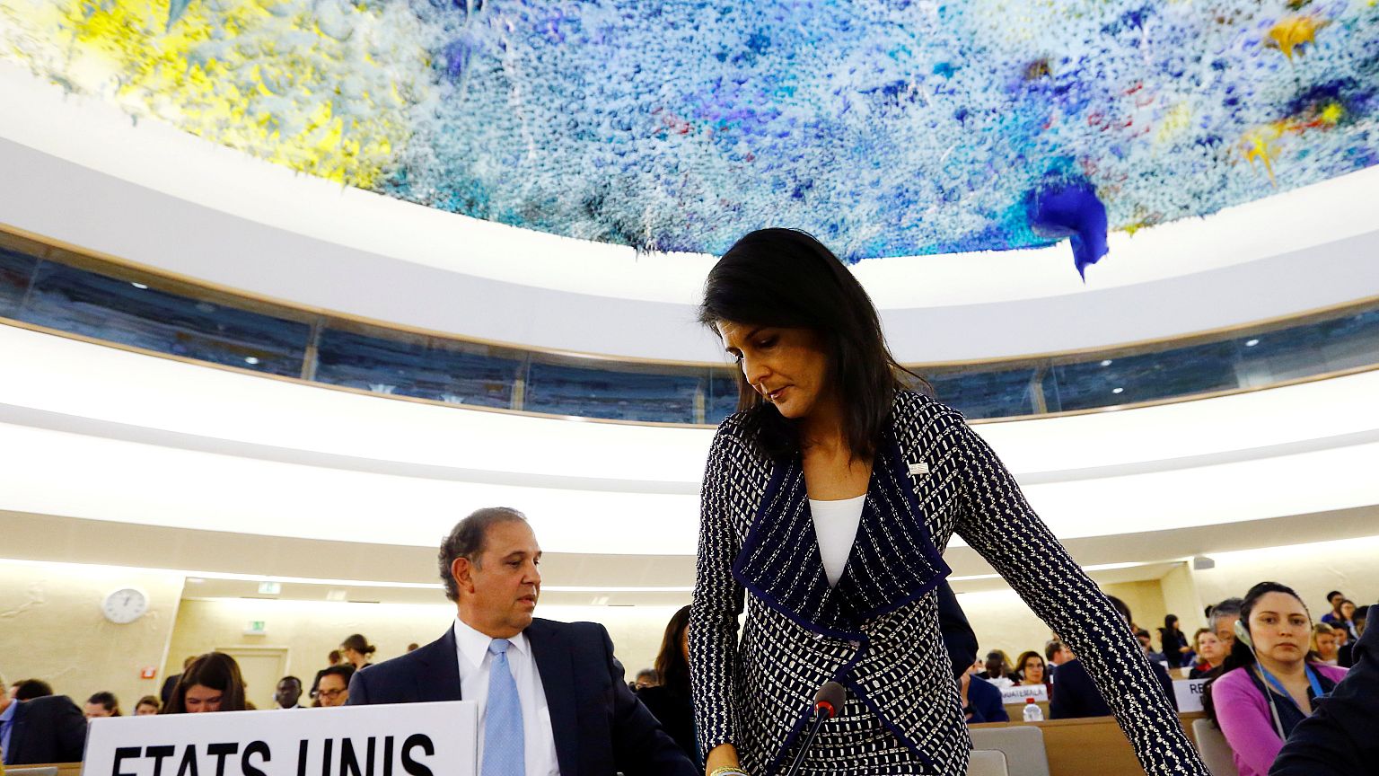 US reviews role in UN Human Rights Council
