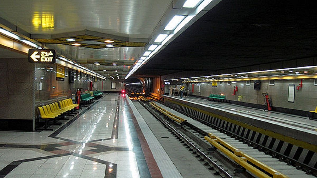 برخورد دو قطار در متروی تهران ده‌ها مصدوم برجای گذاشت