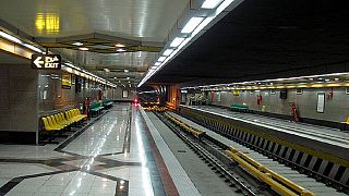 برخورد دو قطار در متروی تهران ده‌ها مصدوم برجای گذاشت