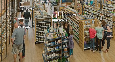 Amazon Rekognition enables users to track people through a video even when their faces are not visible.