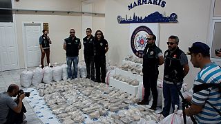 Tonne of heroine seized on DR Congo-flagged ship in Turkey