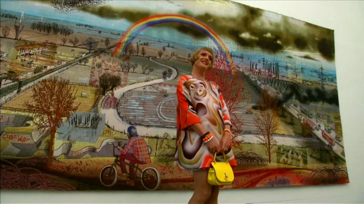 Brexit, May, bunt: Künstler Grayson Perry in London