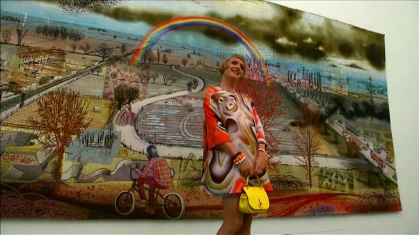 Brexit, May, bunt: Künstler Grayson Perry in London Brexit, May, bunt: Künstler Grayson Perry in London