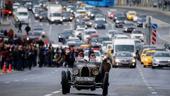 Vintage car rally in Moscow