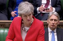 Image: Britain's Prime Minister Theresa May