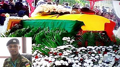 Ghana gives state burial to top soldier who was lynched