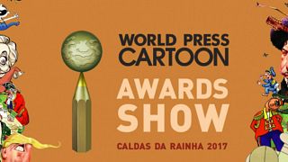 Alireza Pakdel, do Irão, ganhou o Grand Prix do World Press Cartoon 2017 - Gala de entrega de prémios