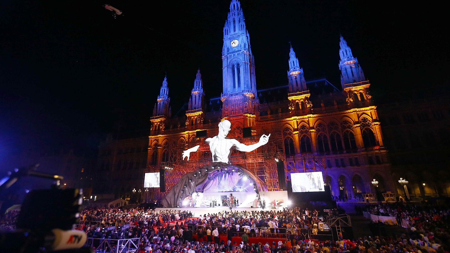 Life Ball im schillernden Wien: Fast 4.000 Gäste