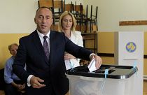 Kosovo election: exit poll shows PDK in lead