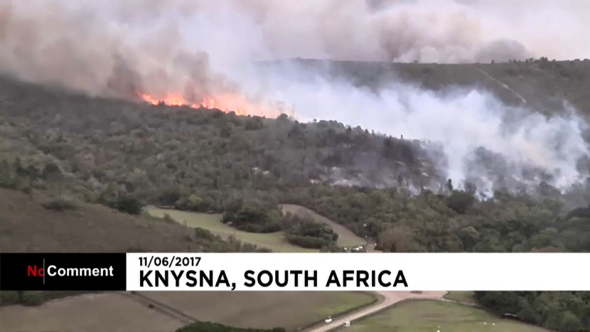 Пожары на юге ЮАР