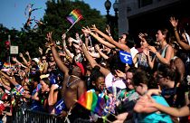 Thousands march for LGBT rights in US
