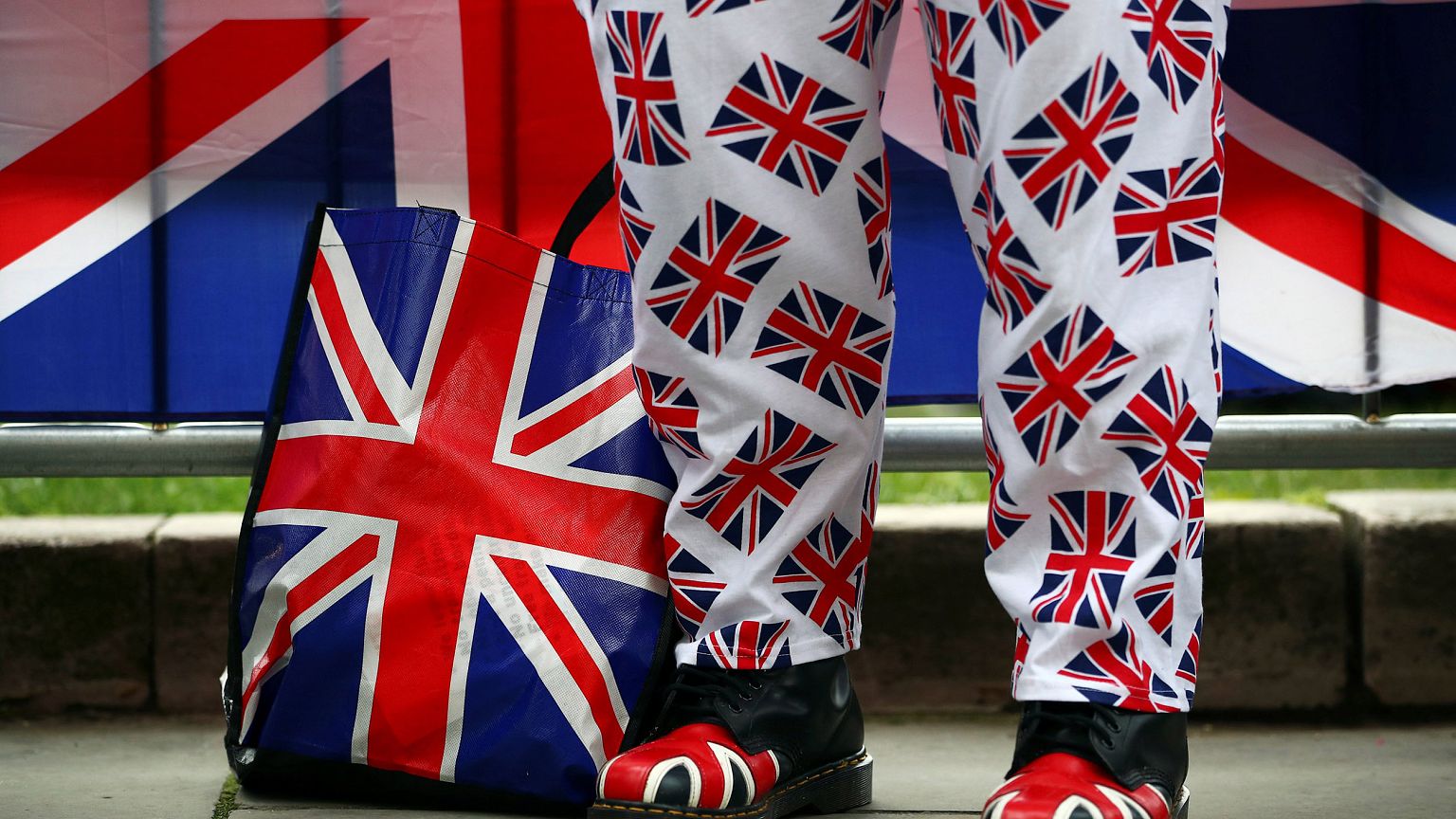Image: A Brexit supporter