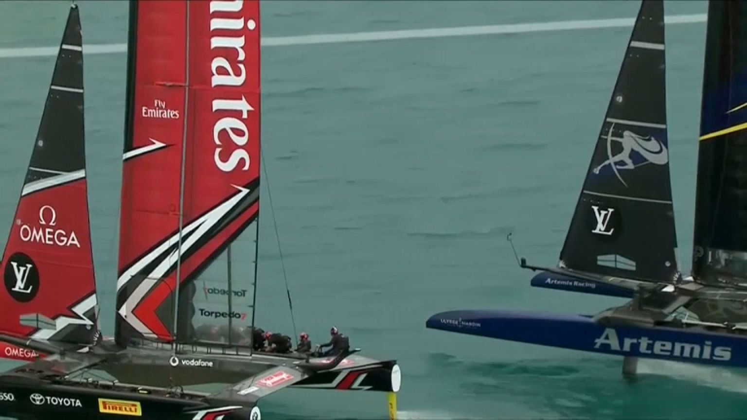America's Cup: match point per Team New Zealand